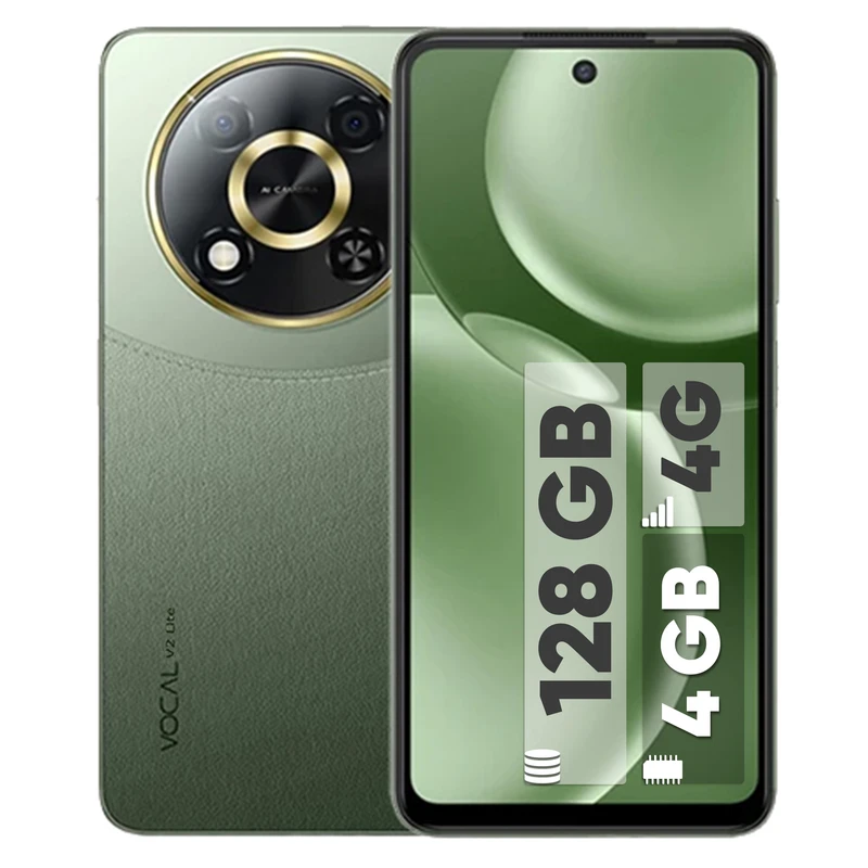 گوشی موبایل وکال مدل V2 Lite دو سیم کارت ظرفیت 128 گیگابایت و رم 4 گیگابایت گوشی موبایل وکال مدل V2 Lite دو سیم کارت ظرفیت 128 گیگابایت و رم 4 گیگابایت